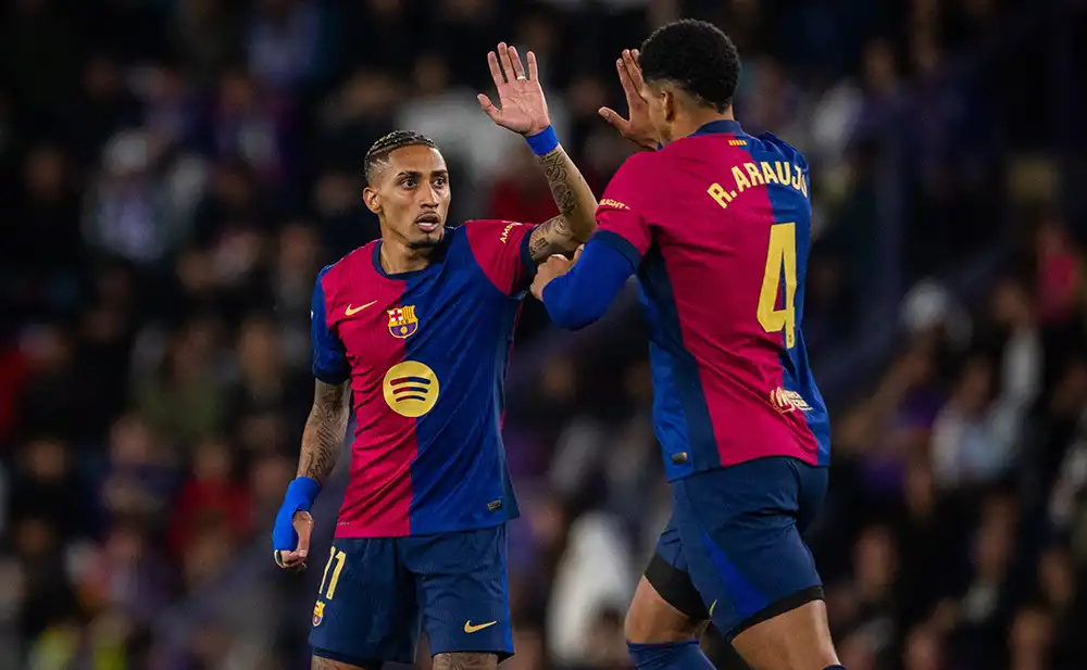 रियल भल्लाडोलिडमाथि बार्सिलोनाको जित