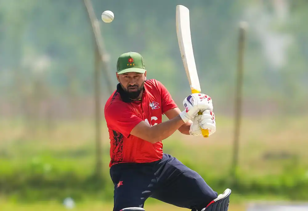 विनोद भण्डारीको पीएम कपमा दोस्रो शतक, कोशीलाई ३६३ रनको लक्ष्य