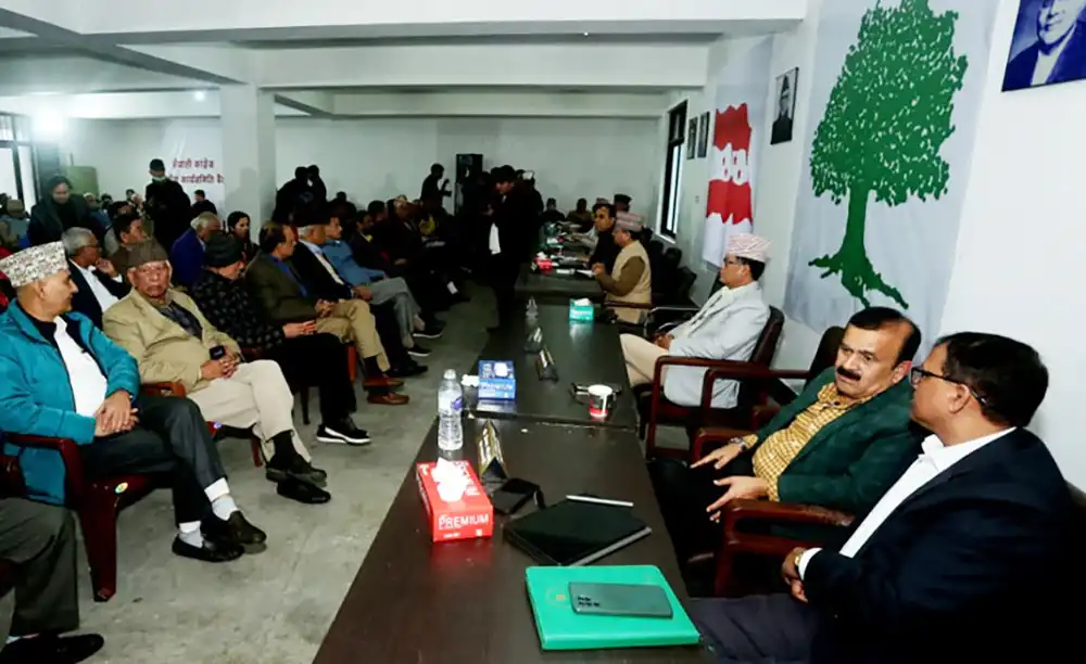 पुसमै नियमित महाधिवेशन गर्ने काँग्रेसको निर्णय