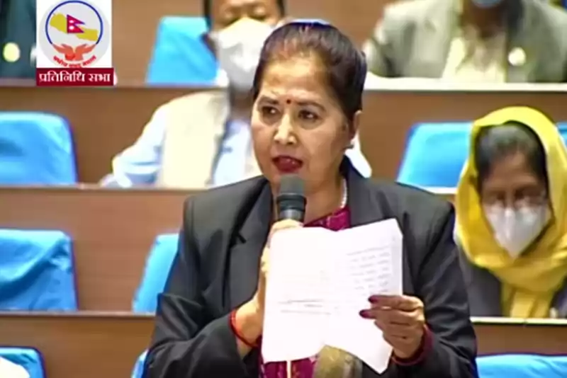 सरकारले महिलाको सुरक्षामा उच्च प्राथमिकता दिन सांसद डा. डिला संग्रौलाको माग