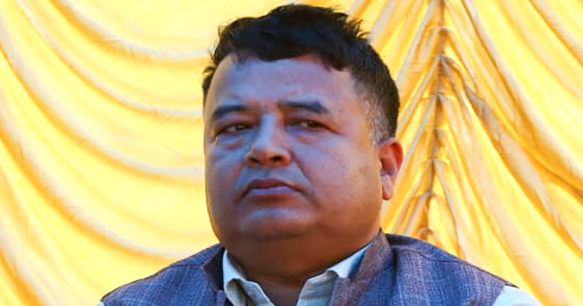 एमाले सचिव महेश बस्नेतद्वारा बालेन सरकारको स्वेच्छाचारी गतिविधिविरुद्ध संघर्षको घोषणा