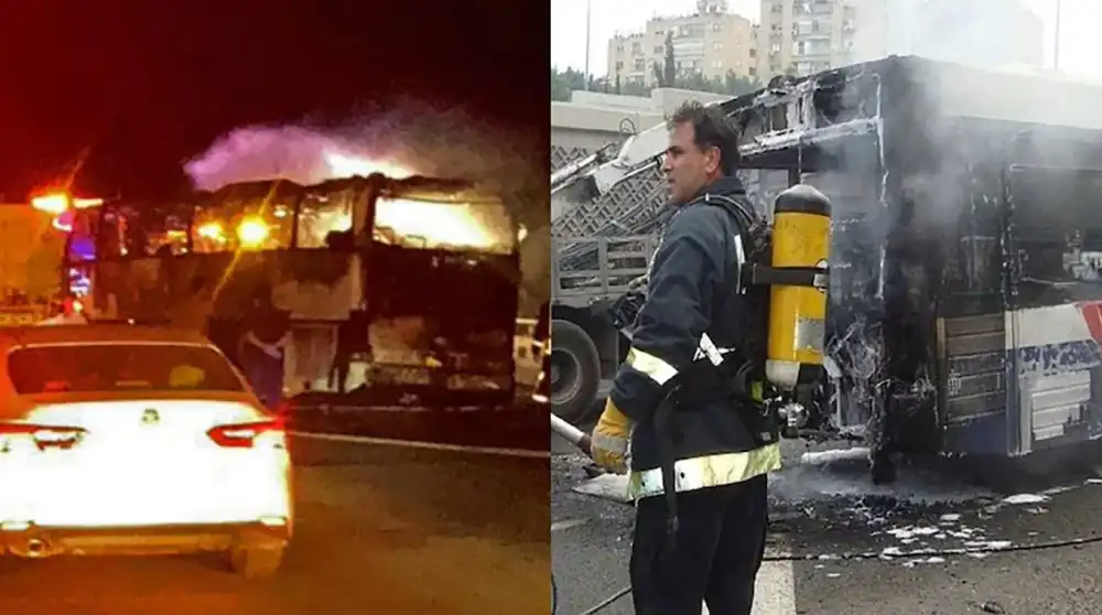 साउदीमा भारतीय तीर्थयात्री चढेको बस दुर्घटनापछि आगलागी, ४० भन्दा बढीको मृत्युको आशंका